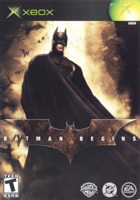 Batman Begins PAL Xbox  box art